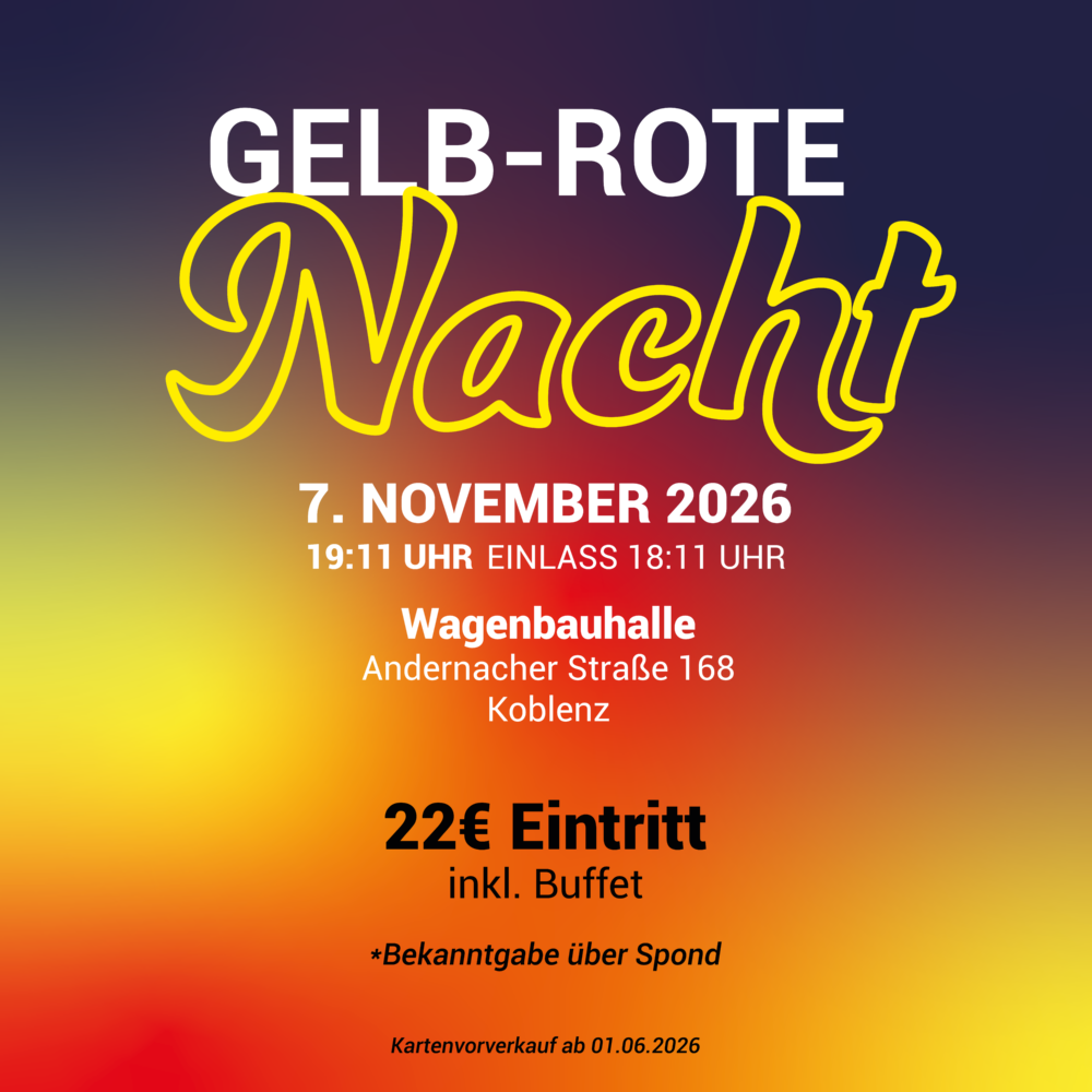Gelb-Rote Nacht 2026