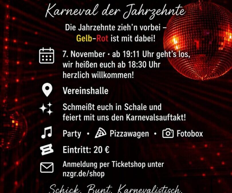 Gelb-Rote Nacht 2026